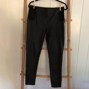 Jessica Simpson maternity faux leather leggings